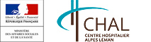 logos du ministère de la santé et de l'hôpital d'Annemasse-Bonneville